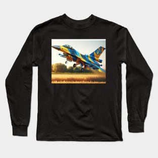 Ukrainian F-16 Long Sleeve T-Shirt